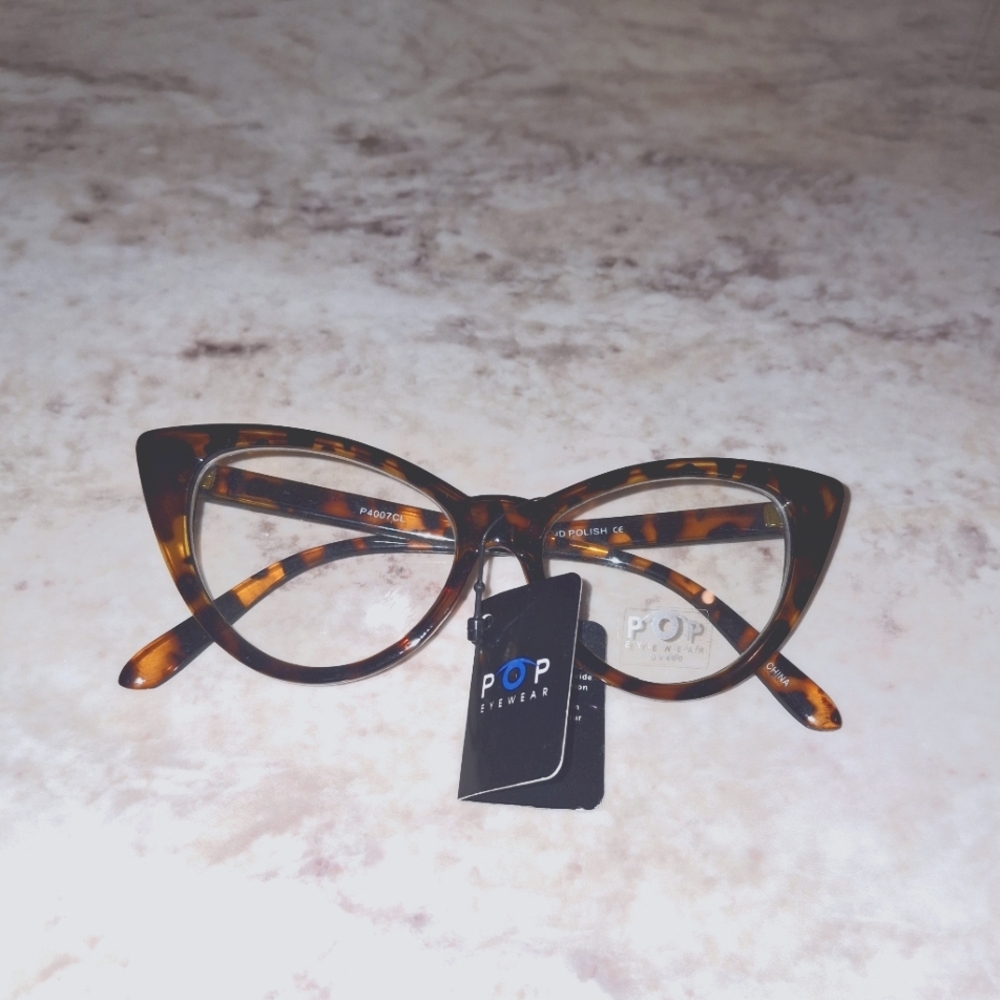 🛍 POP Eyewear Leopard Print Stylish Frames